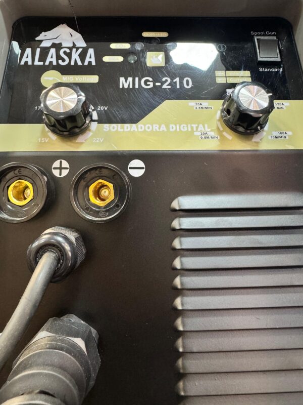 Soldadora Alaska 3 en 1 Mig Mma Tig 200A Profesional       MIG210-ALASKA - Image 4