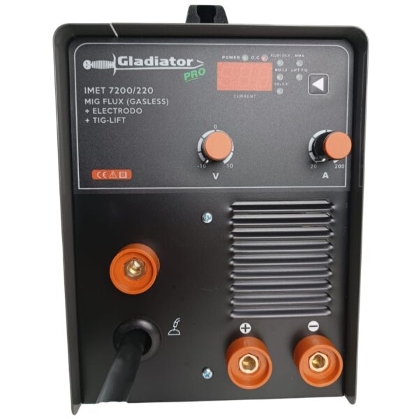 Soldadora Inverter MIG/MAG/MMA/TIG 200A              IMET7200/220-GLADIATOR - Image 5